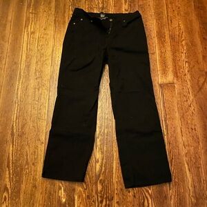 Van Heusen Black Straight Leg Jeans